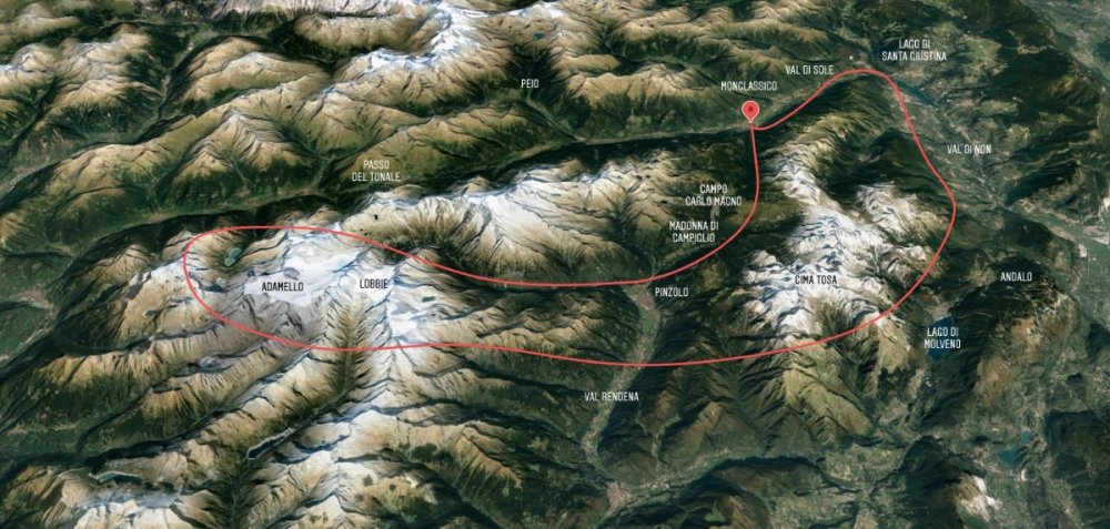 Adamello and the Brenta Dolomites